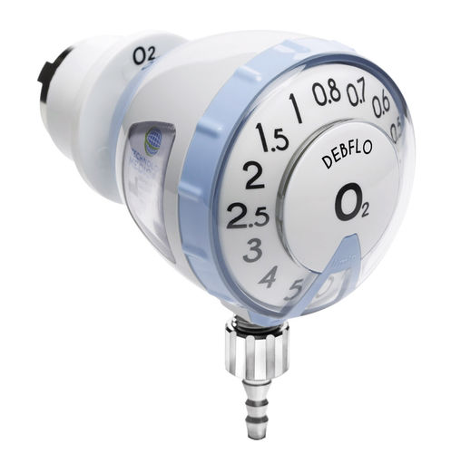 Variable-area flow meter - DEBFLO - Technologie Medicale - gas / for hospitals
