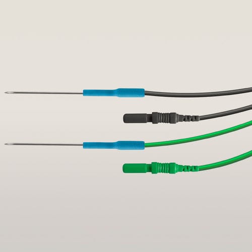 Surgery electrode - TE/S50715-001 - Technomed Europe - needle / stainless steel / curved