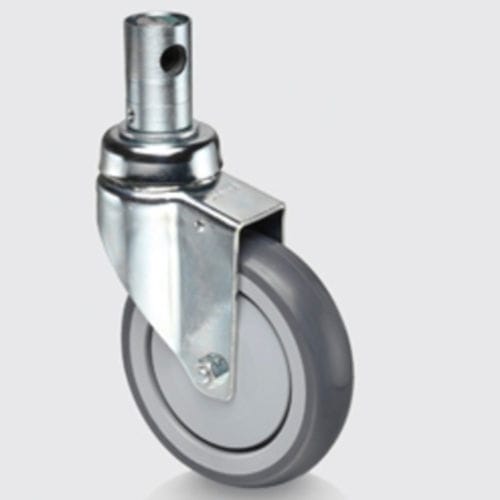 Hospital bed wheel - Agila care US - TENTE-ROLLEN  - with brake / polyamide / polyurethane