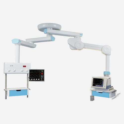 Ceiling-mounted medical pendant - TECH-CARE - TLV Healthcare - intensive care / anesthesia / endoscopy