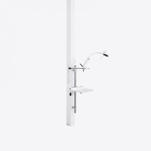 Wallmounted bed head unit SIMPLE CARE TLV Healthcare for intensive care service / with light