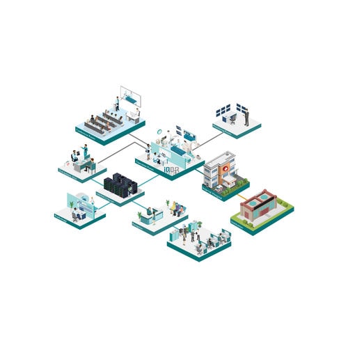 Modular operating room - iQOR  - BenQ Medical Technology - integrated