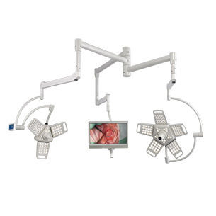 Ceiling-mounted surgical light - TriLite LS800 Series - BenQ Medical Technology - LED / 3-arm / 95