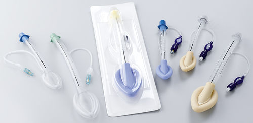 Silicone laryngeal mask - TRO-LARYSAFE SOLO - Troge Medical  - PVC / reusable