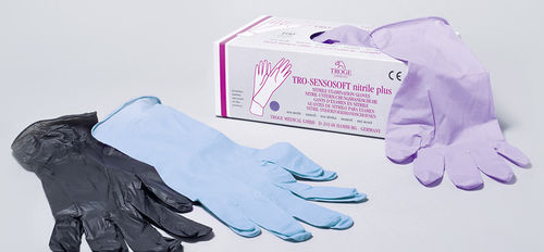 Nitrile gloves - TRO-SENSOSOFT - Troge Medical  - latex / examination / non-sterile