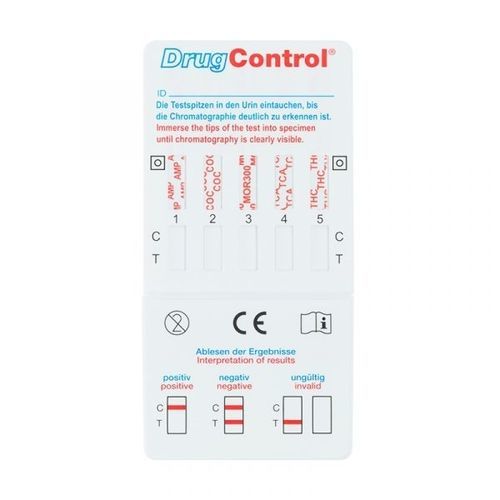 Drug detection test strip - 008SL406 - ulti med Products (Deutschland)  - multiparametric / protein / AMP