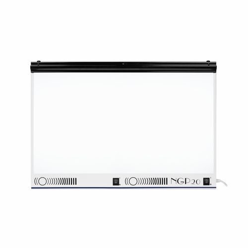 2-screen X-ray film viewer - NGP-20 hf - Ultra-Viol - with switch / white light