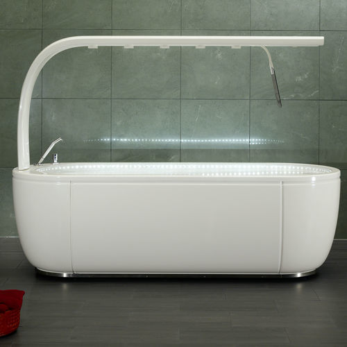 Hydromassage bathtub with Vichy shower Prestige Unbescheiden