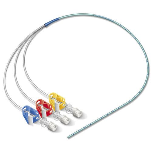Cystometry catheter - 2934-09 	 - UROMED - urethral / male / triple-lumen