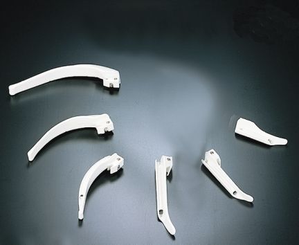 Macintosh laryngoscope blade - L-6100-1.2.3.4.5.6.7 - Vadi Medical Technology  - plastic / disposable