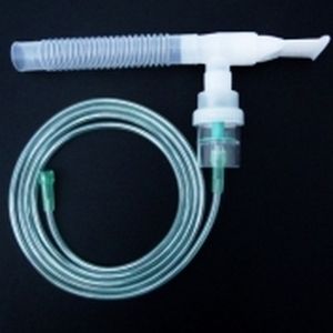 Nebulizer kit with mouthpiece - M-0801-White - Vadi Medical Technology  - with reservoir / with hose