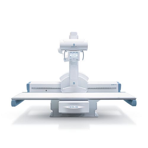 Digital radio-fluoroscopy system - apollo DRF - Villa Sistemi Medicali - for diagnostic fluoroscopy / for multipurpose radiography / with tilting table