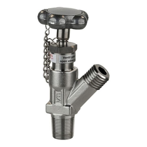 Gas valve K904 VTI Ventil Technik stainless steel