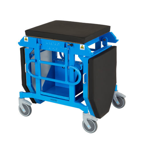 Transport stretcher trolley - MR1505 - Wardray Premise - manual / with adjustable backrest / foldable