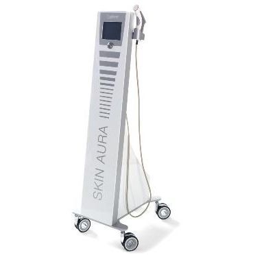 RF skin rejuvenation unit - SKIN AURA® - Wellcomet - trolley-mounted