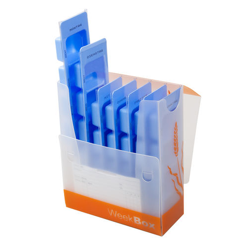 Weekly container - WeekBox Set S - Wiegand AG - medicine distribution