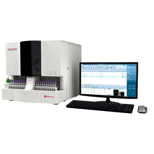 Automatic hematology analyzer - Counter 31 AL - Wiener Lab Group - benchtop / 21-parameter / 5-part differentiation