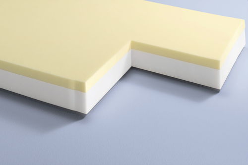 Hospital bed mattress - ViskoMatt Comfort - wissner-bosserhoff  - visco-elastic foam / 90x200 cm / multi-layer