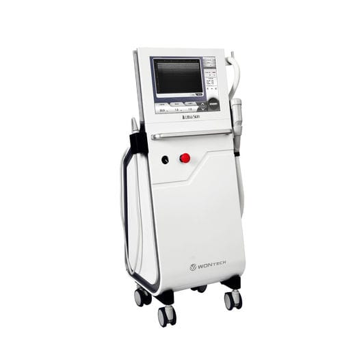 Laser skin resurfacing unit - Ultraskin - WON Technology  - HIFU body contouring unit / trolley-mounted