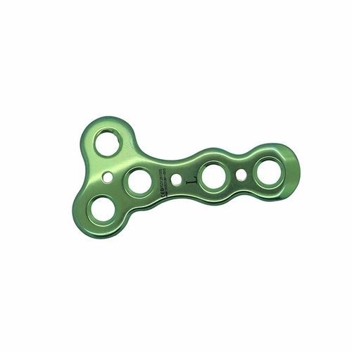 Metatarsal bone arthrodesis plate - MARATHON  - Double Medical Technology - metallic