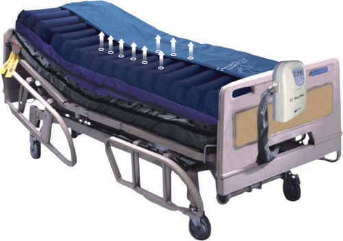 Hospital bed mattress - AD-1400 Fabric - Young Won Medical  - dynamic air / tube / anti-decubitus