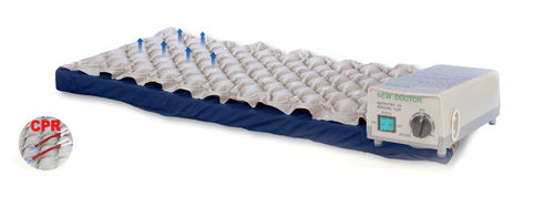 Hospital bed mattress - DELUXE L/V - Young Won Medical  - dynamic air / honeycomb / anti-decubitus