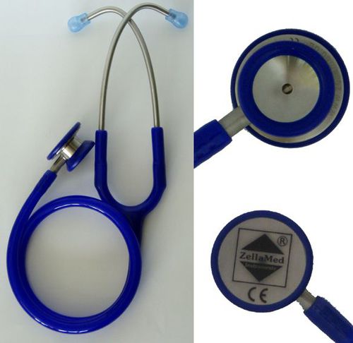 Dual-head stethoscope - Duplex 1 - ZellaMed Instruments - stainless steel