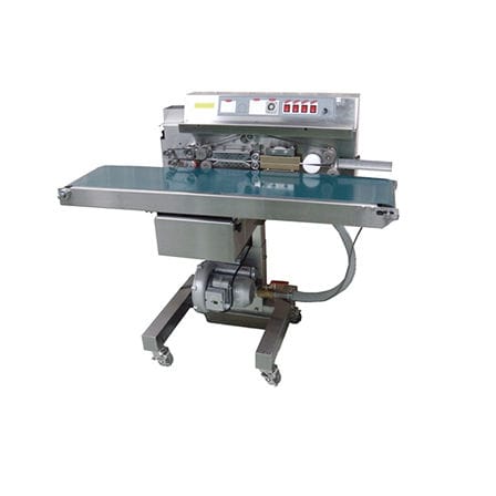 Medical packaging sealer - OBS-115 - Zeta Corporation - floor-standing / band