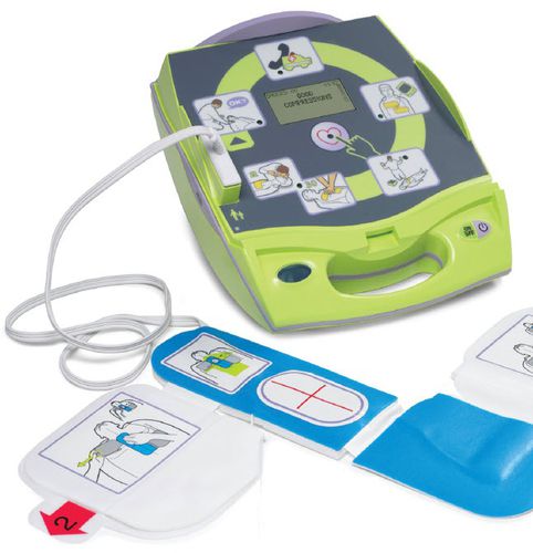 Automatic external defibrillator - AED Plus® - ZOLL Medical Corporation - training / for public space / biphasic