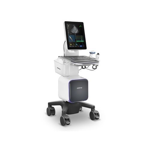 Liver steatosis ultrasound elastography system - Hepatus 6 - Mindray North America - liver fibrosis / on casters / portable