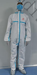 Unisex protective coveralls - CVRALL1 - Ambisea Technology - L / XL / M