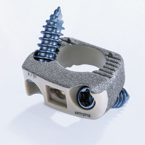 Cervical interbody fusion cage ArcadiusXP C® Aesculap® anterior