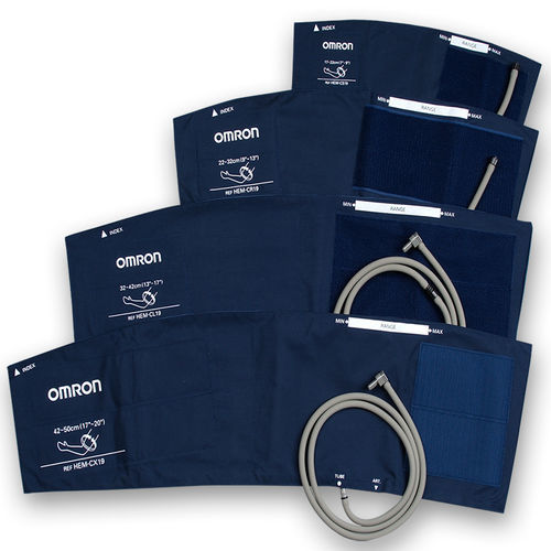 Blood pressure cuff - HEM-907-CL19 - Omron Healthcare USA - 1-tube / L