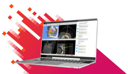 Data management software - Smop - Carestream Dental - design / 3D viewing / 3D simulation
