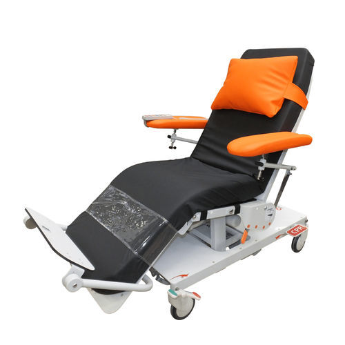 Electric treatment chair - DHC Fusion 2 - Acime Frame - 3-section / with legrest / chemotherapy