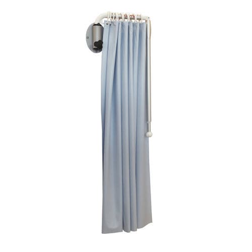 Telescopic hospital screen - Acime Frame - 1-panel / hospital room / with curtain