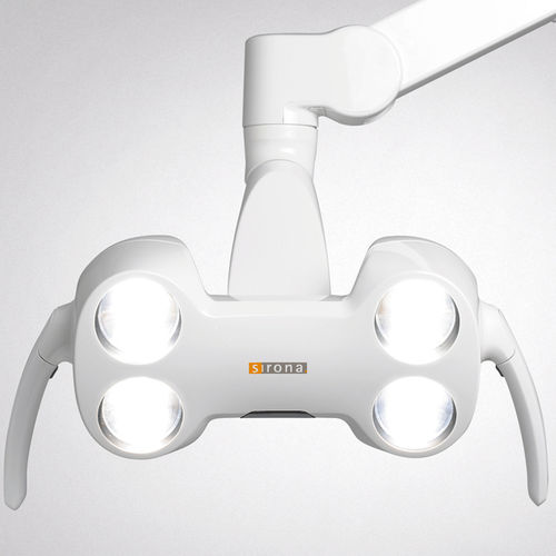 Ceiling-mounted surgical light - LEDview Plus - Dentsply Sirona - LED