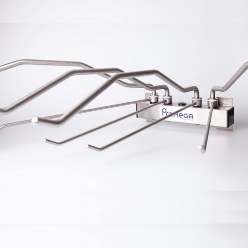 Wall-mounted X-ray apron rack - F57X2 - Promega