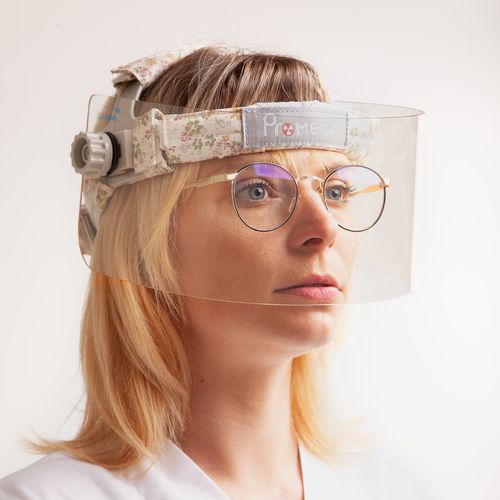 Xray protective facial screen ES80 Promega side protection