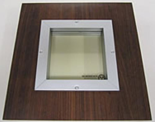 Radiology service door - Wood - Ray-Bar Engineering Corporation - radiation protection / shielded / hospital