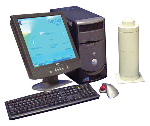 Thyroid uptake scan gamma probe - Captus® 3000 5430-0087 - Capintec - with tabletop collimator