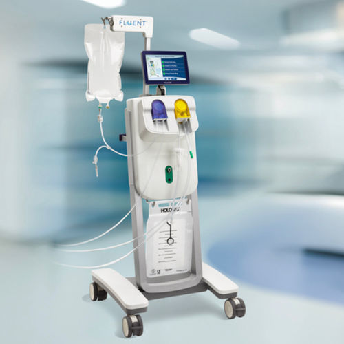 Electric surgical suction pump - Fluent® - Hologic - for tumor removal / on casters