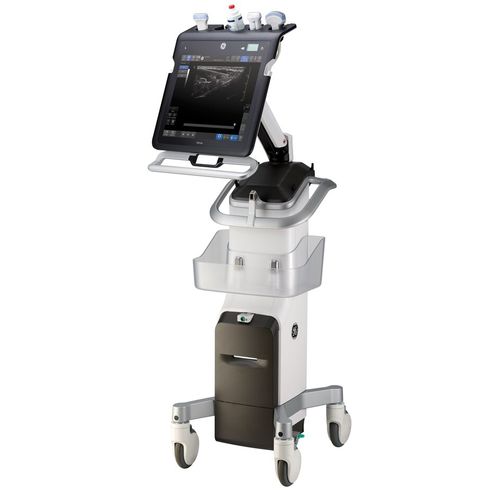 On-platform, compact ultrasound system - Venue™ - GE Healthcare - for emergency medicine ultrasound imaging / for anesthetic and intensive care ultrasound imaging / for pharmacologic stress ultrasound imaging