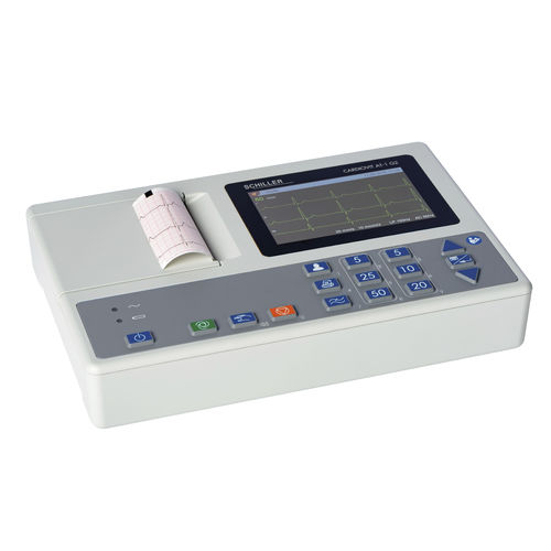 Resting electrocardiograph - CARDIOVIT AT-1 G2 - SCHILLER - 12-channel / digital / with printer
