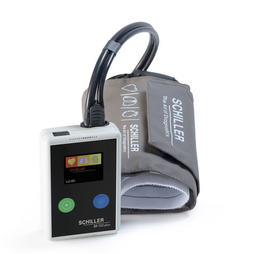 ABPM patient monitor - BR-102 plus - SCHILLER - hand-held / for high blood pressure / ambulatory