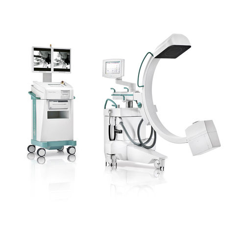 Mobile C-arm - VISION FD - Ziehm Imaging - with flat panel detector / with video column