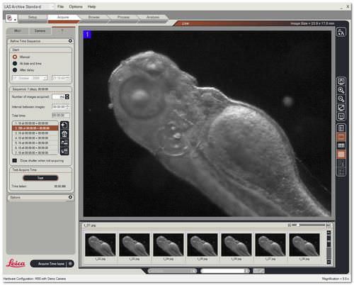 Visualization software - LAS MultiTime - Leica Microsystems - for archiving / analysis / medical