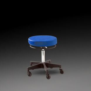 Healthcare facility stool - 5340 - Haag-Streit Diagnostics - height-adjustable / hydraulic / swivel
