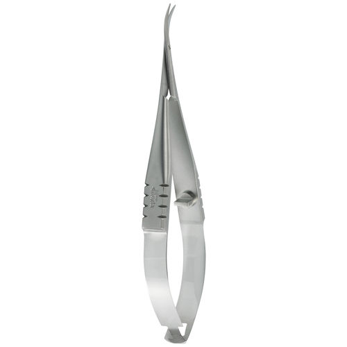 Ophthalmic surgery scissors - 20024 - Moria Surgical - blade / for humans / curved