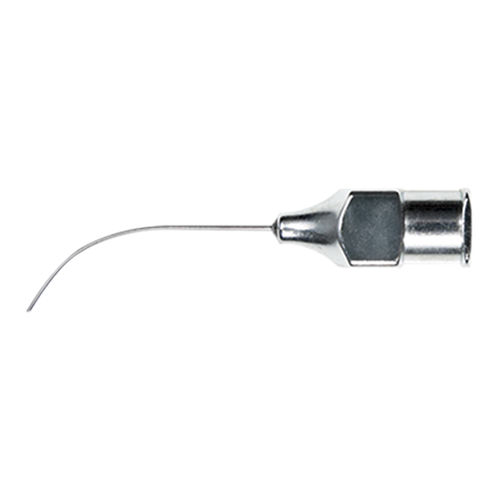 Intravitreous injection cannula - 18103 - Moria Surgical - curved